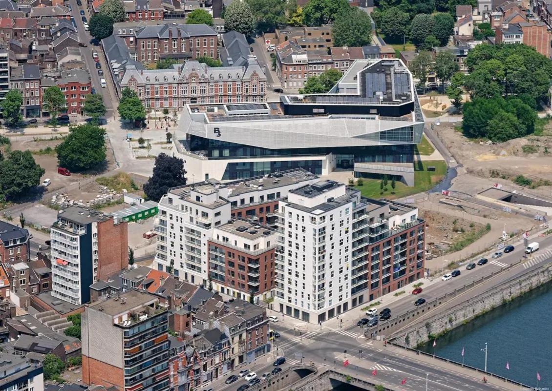 Superbe Appartement Neuf Et Moderne A Liege Bagian luar foto
